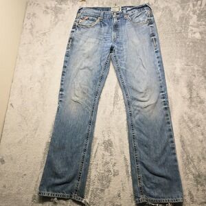 Ariat M5 Ridgeline Straight Leg Jeans Men's 36/36 Blue Denim 5-Pockets Outdoor